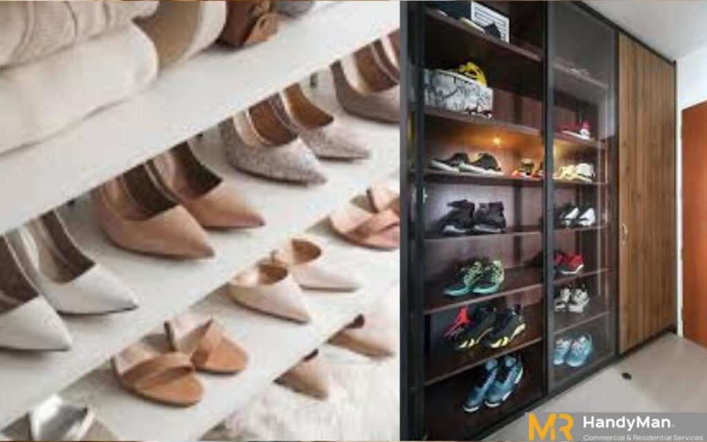 Organizing Your Shoes Bomb shelter shoe cabinet